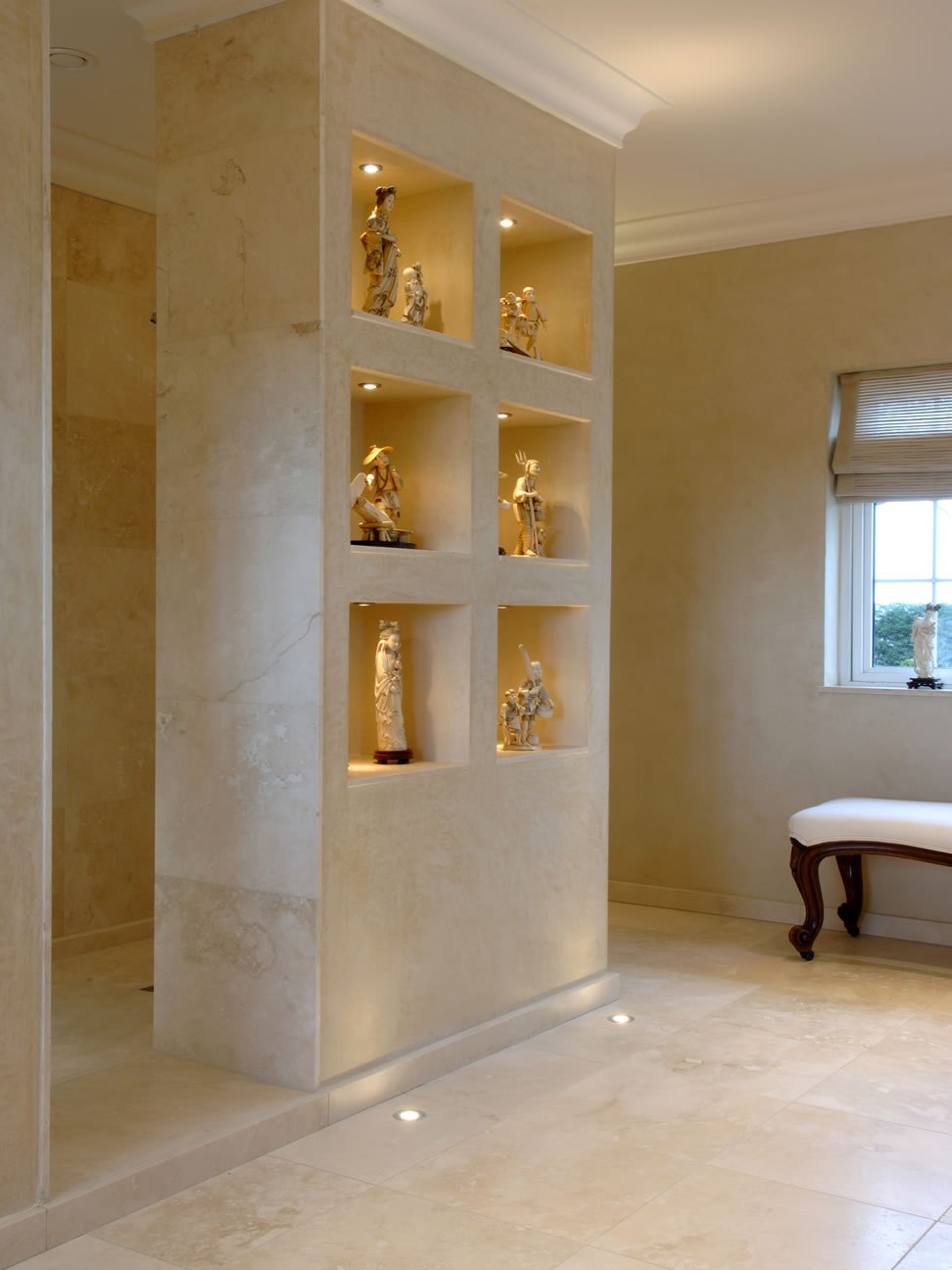 Hopper limestone  - Bathroom